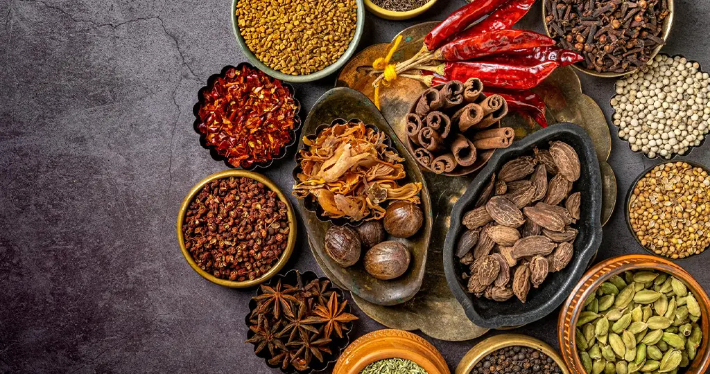 Seeds and spices as the best organic and healthy food choice