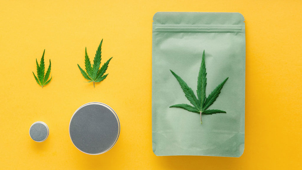 Image showing plastic packaging material made from hemp