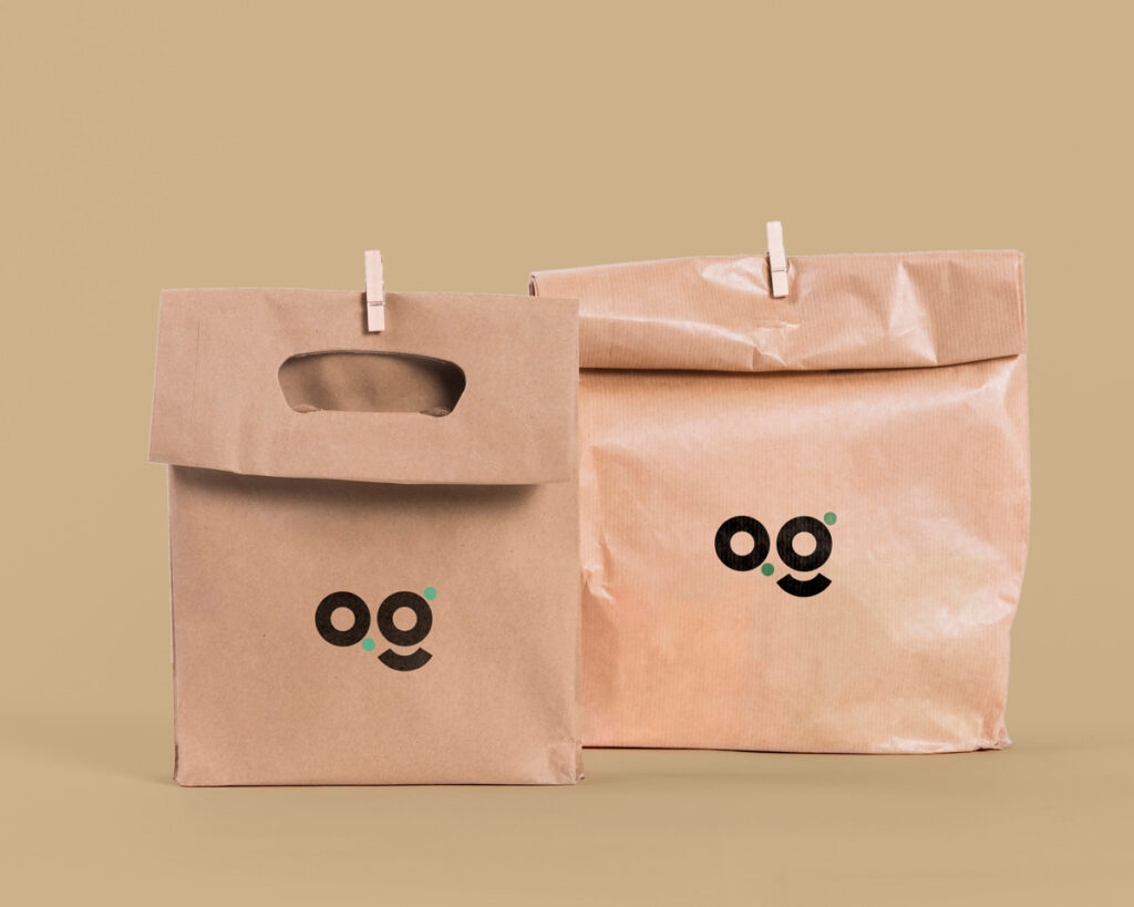 kraft paper pouches showing eco friendly and compostable packaging