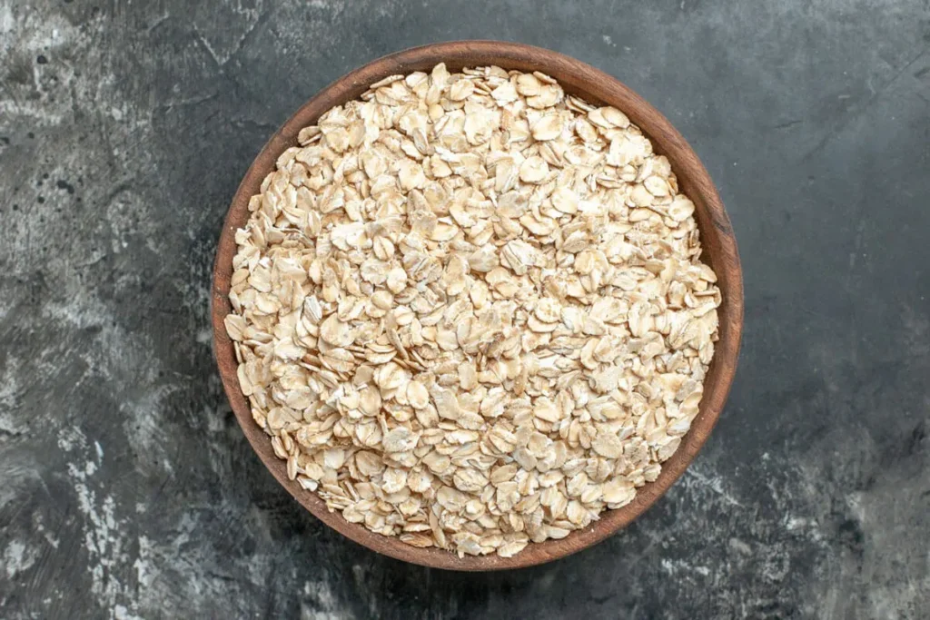 organic-oats-in-a-wooden-bowl