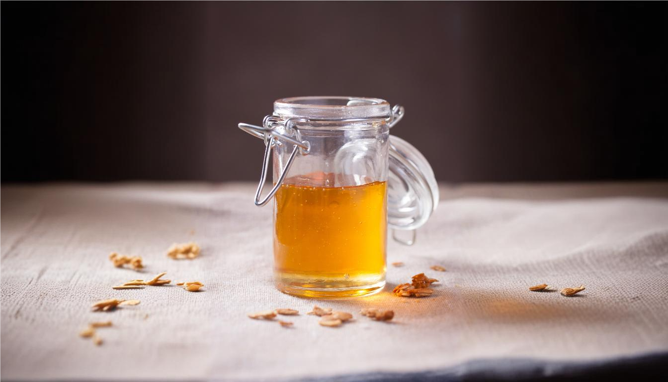 How to store ghee at home. store ghee in a sealed glass container at home.