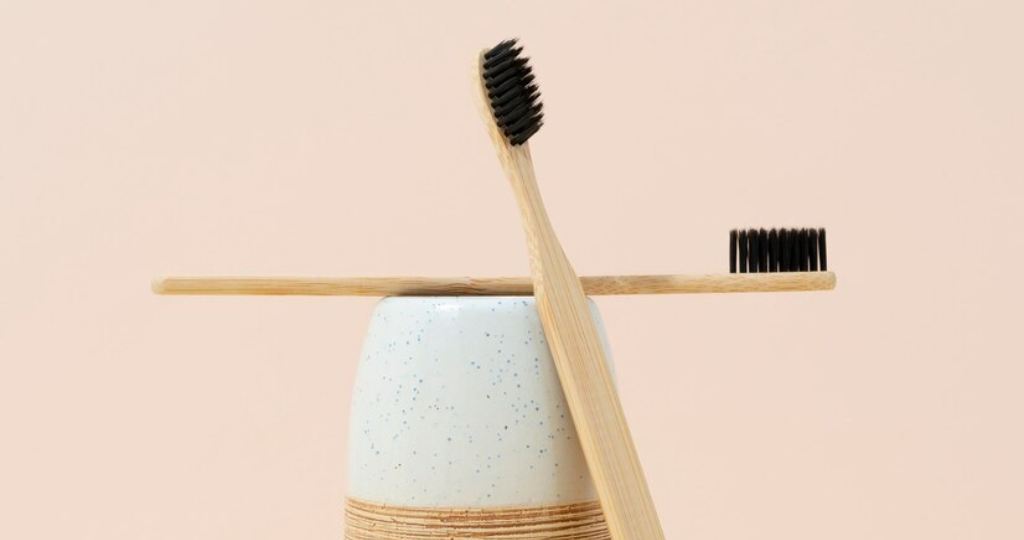 Tooth brush made of bamboo